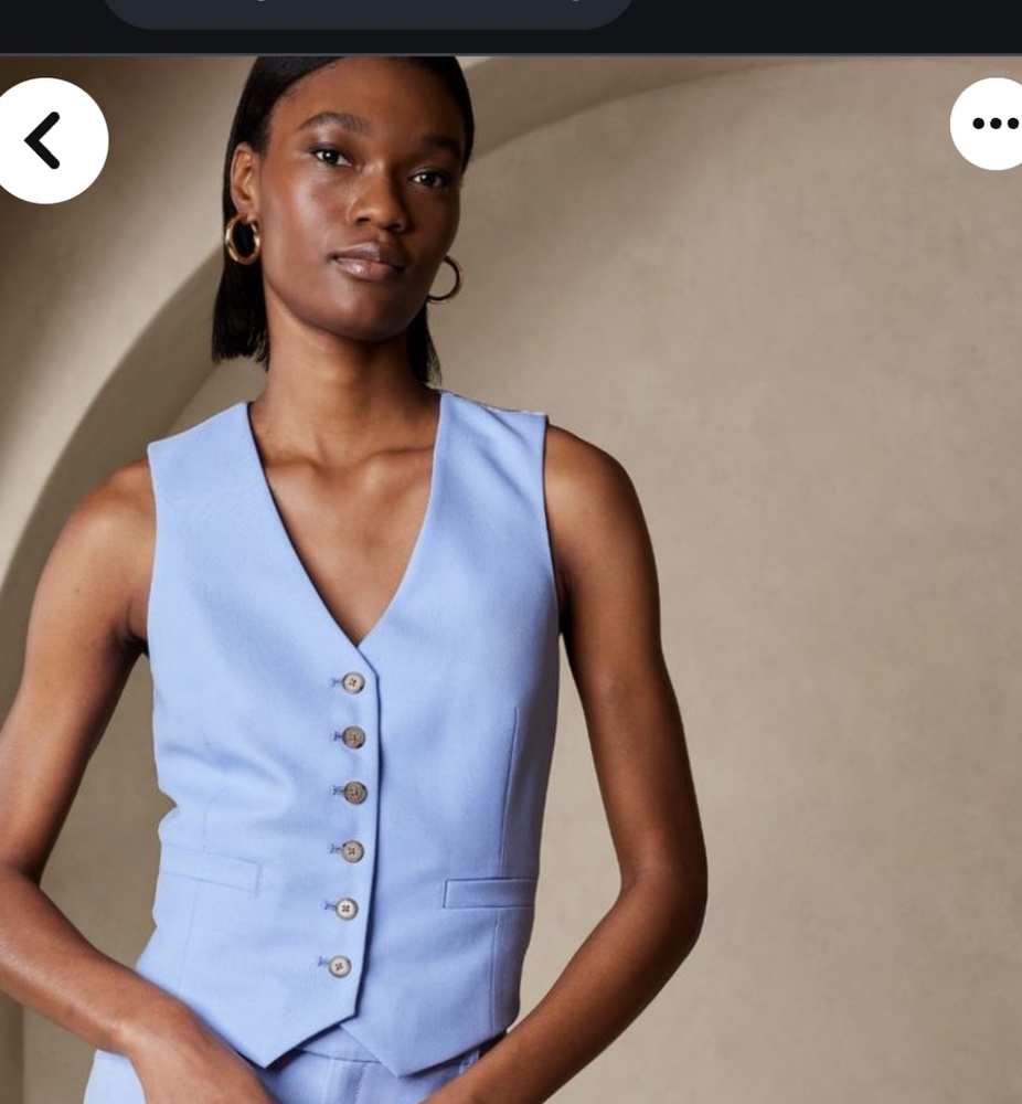 ISO Banana Republic Lido Wool Vest